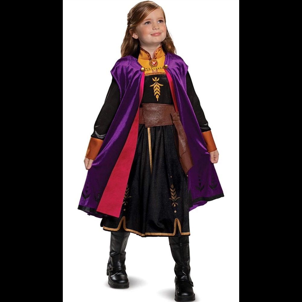 NWT Child’s Disney Anna Costume Sz 3T-4T